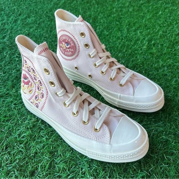 💝Converse Chuck 70 Hi Blush Hush / Royal Flush - Picture 2 of 10
